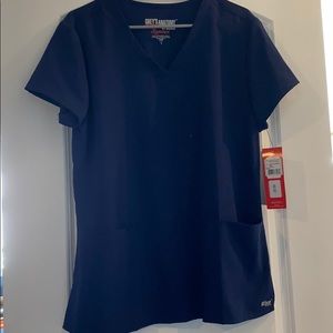 Greys anatomy signature scrub top